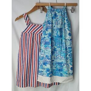 Lilly Pulitzer and Tommy Bahama- Girl's Dress bundle- size 6 and 7- READ